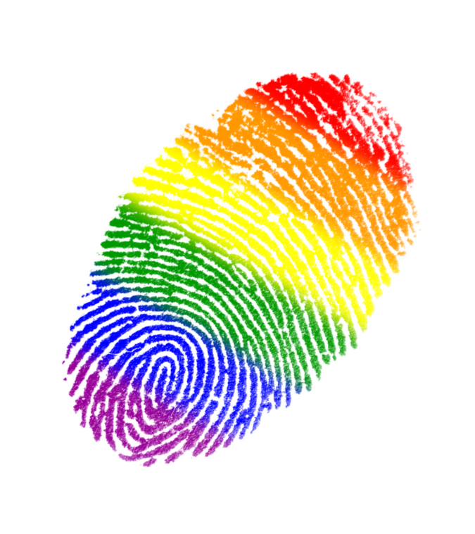 fingerprint rainbow